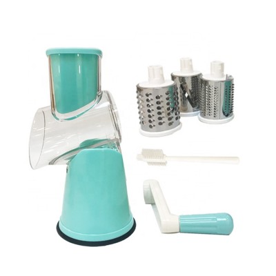 Multifunctional Manual Vegetable Cheese Rotary Drum Grater Vegetable Chopper