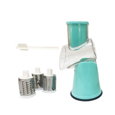 Customized Logo Multifunction Cutting Slicer Manual Grater Rotary Fruit And Vegetable Slicer